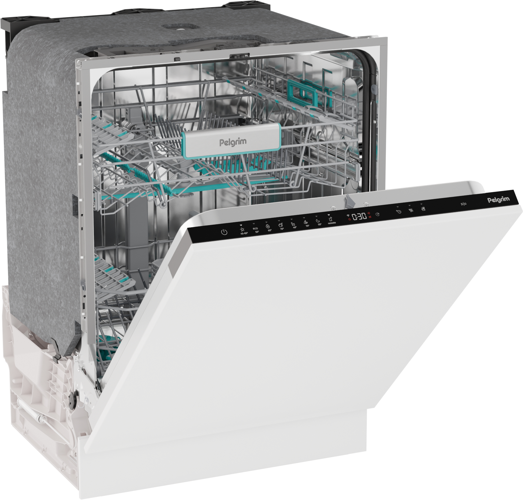 Pelgrim GVWC291L vaatwasser Volledig ingebouwd 14 couverts - Afbeelding 5