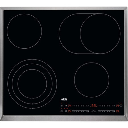 AEG HRB6447AXB Zwart Ingebouwd 57.6 cm Halogeen 4 zone(s) DHZ3422