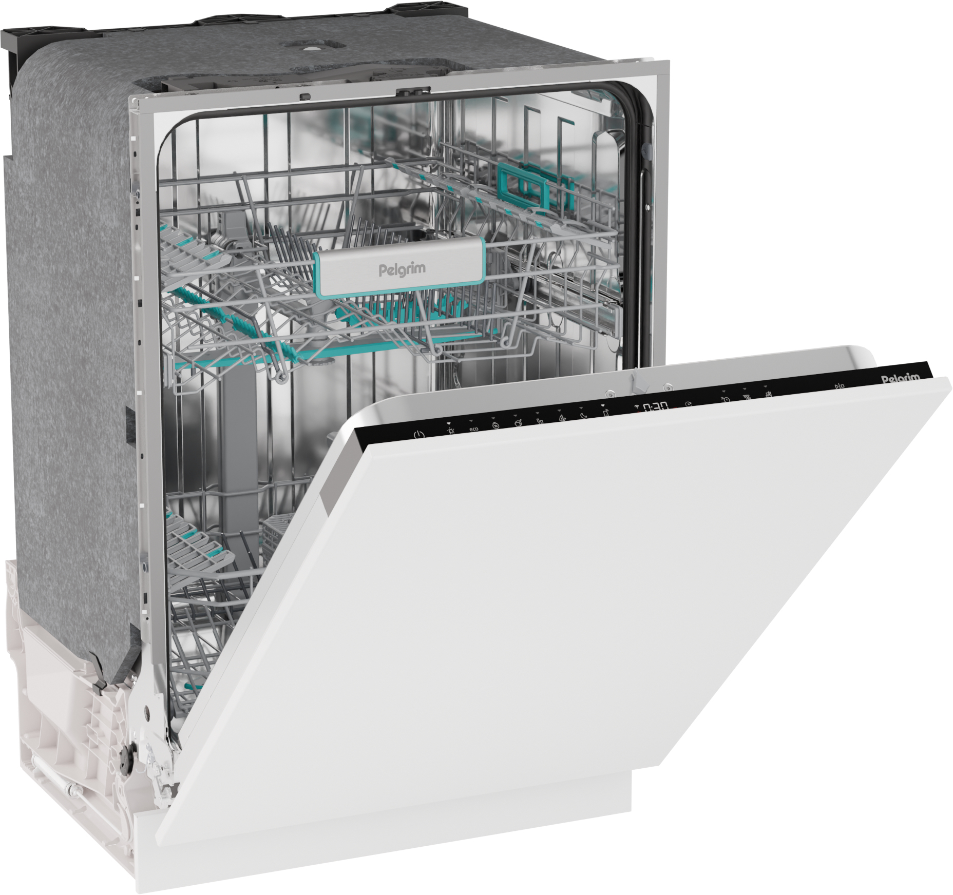 Pelgrim GVWC232XLS vaatwasser Volledig ingebouwd 14 couverts - Afbeelding 6