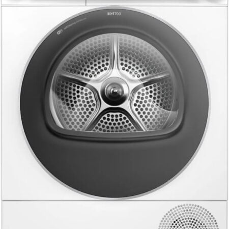 Siemens iQ700 WQ46B2D41 wasdroger Vrijstaand Voorbelading 9 kg Wit DHZ3480