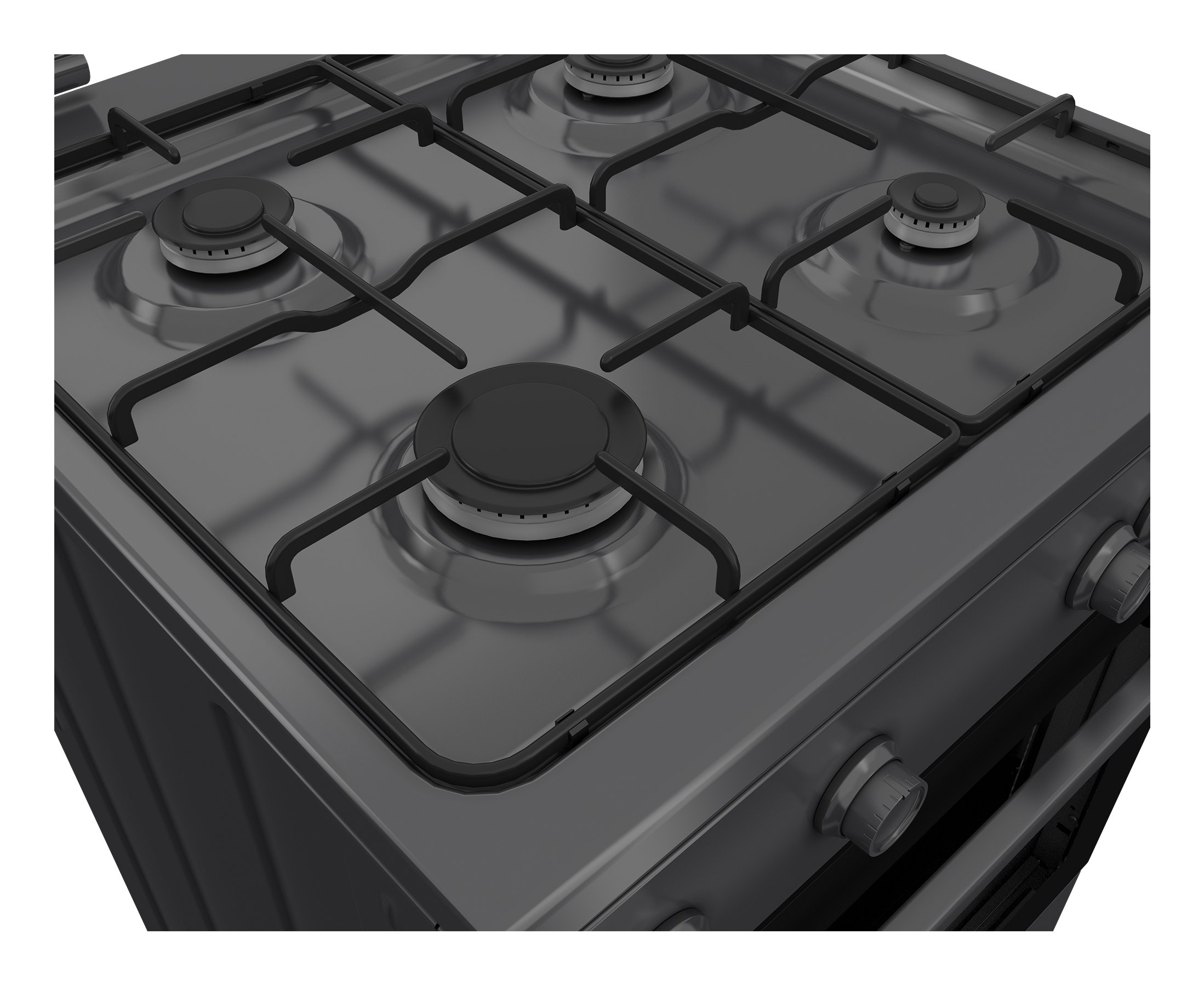 Beko FBM6202A NL Vrijstaand fornuis Electrisch Gaskookplaat Antraciet, Zwart DHZ3604 - Afbeelding 11