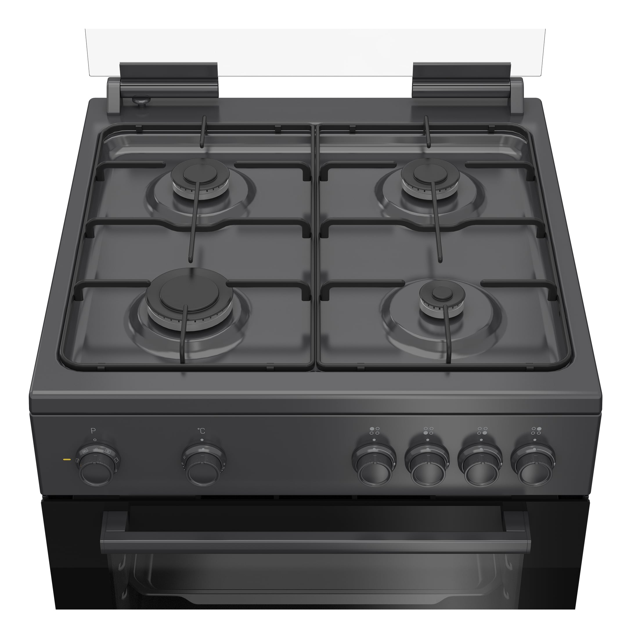 Beko FBM6202A NL Vrijstaand fornuis Electrisch Gaskookplaat Antraciet, Zwart DHZBEKO347 - Afbeelding 4