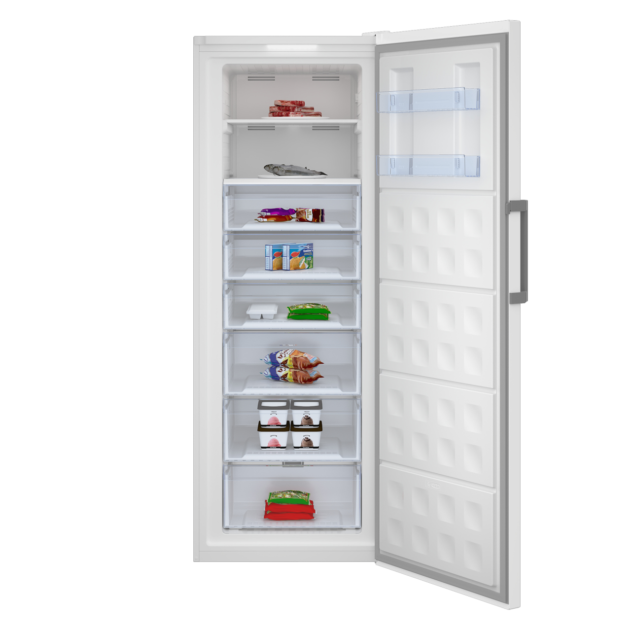 Beko RFNE448E45W Vrieskast Vrijstaand 404 l Wit DHZBEKO304 - Afbeelding 10