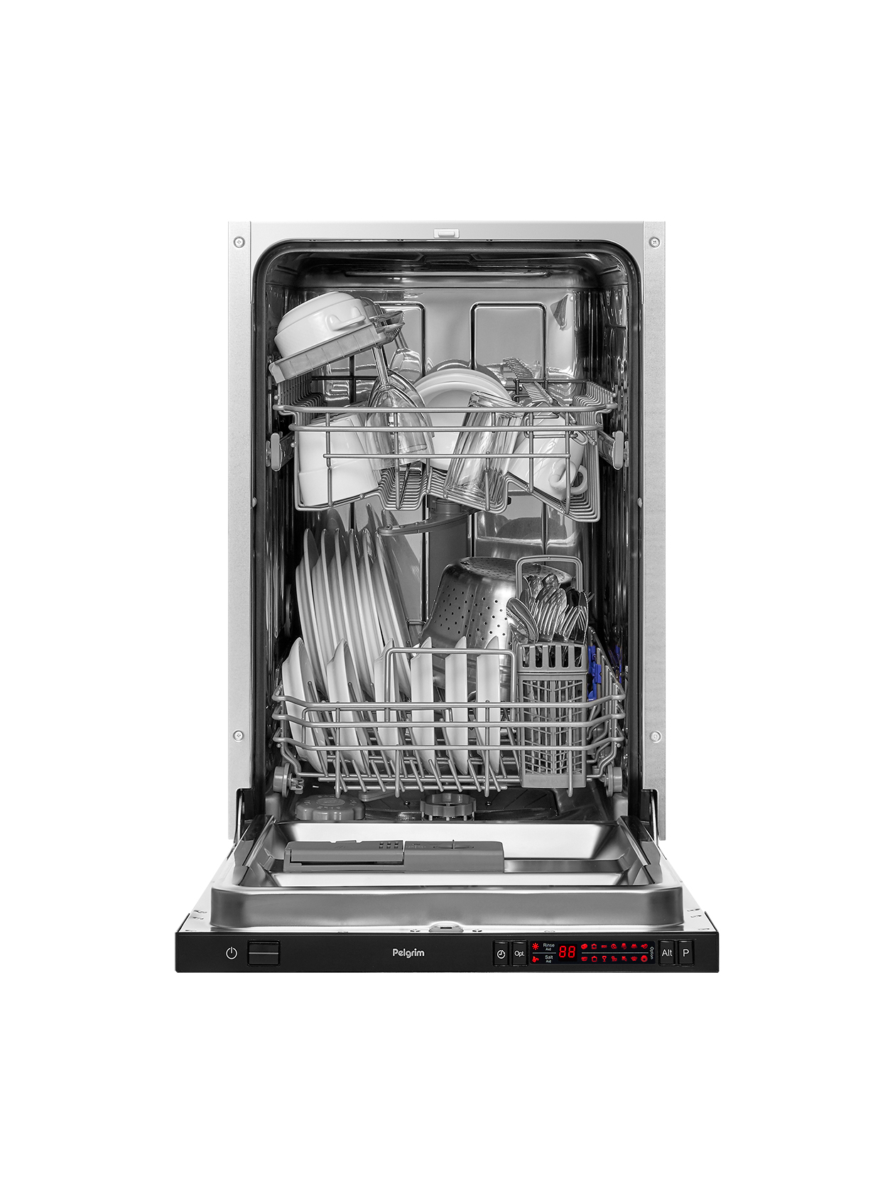 Pelgrim GVW100L vaatwasser Volledig ingebouwd 10 couverts