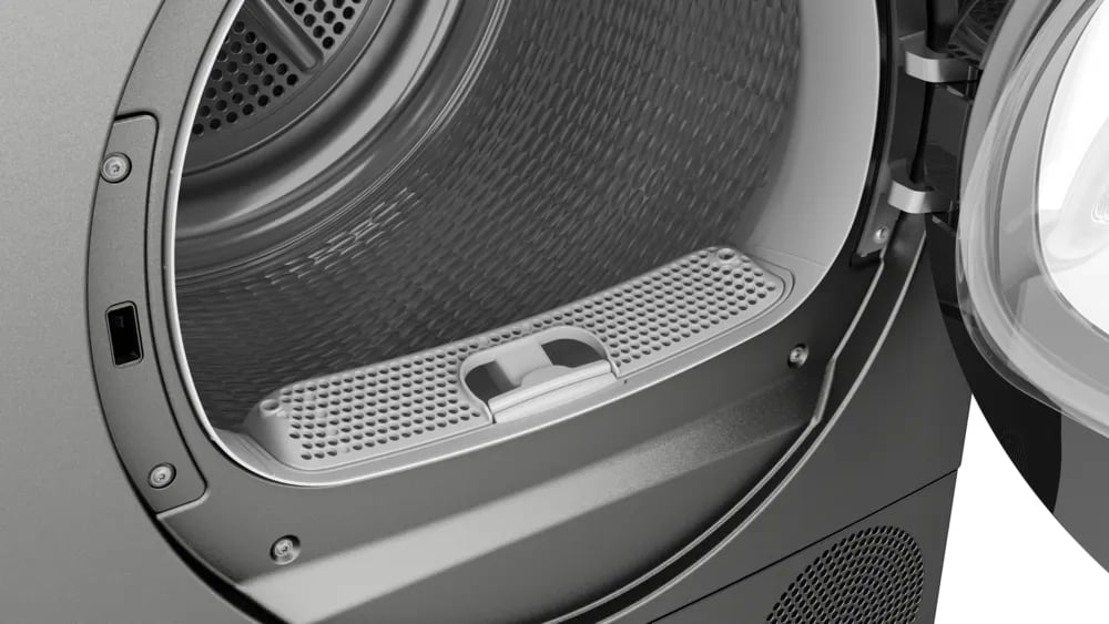 Bosch Serie 6 WQG235DINL wasdroger Vrijstaand Voorbelading 8 kg Grijs - Afbeelding 7