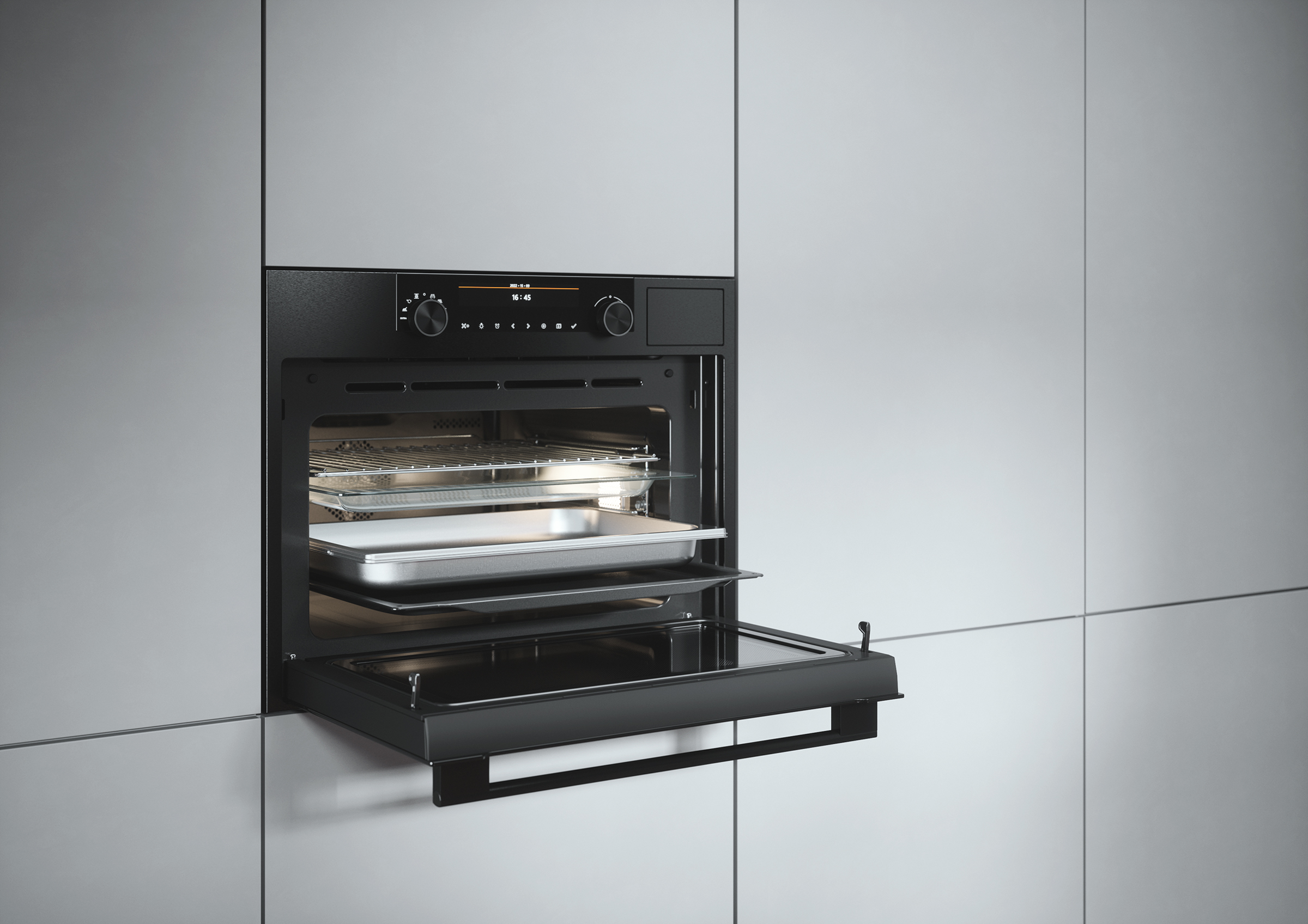 ATAG CSX46121D oven 50 l 3000 W Zwart - Afbeelding 6