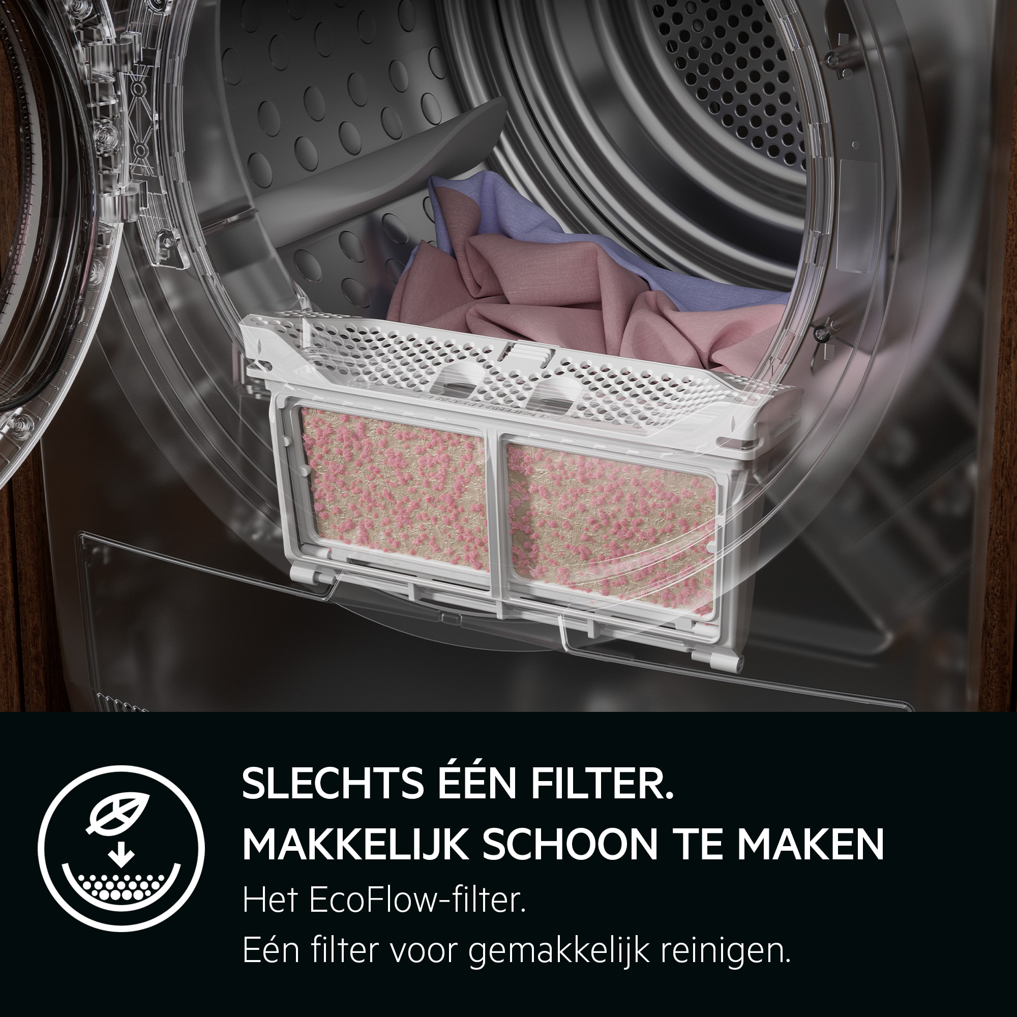 AEG Series 7000 TR73BOCHUM wasdroger Vrijstaand Voorbelading 8 kg Wit - Afbeelding 10
