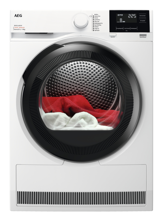 AEG Series 7000 TR73BOCHUM wasdroger Vrijstaand Voorbelading 8 kg Wit