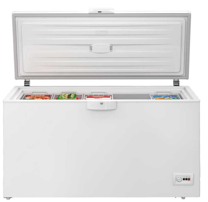 Beko HSM35050 diepvriezer Diepvrieskist Vrijstaand 350 l Wit DHZBEKO284 - Afbeelding 4