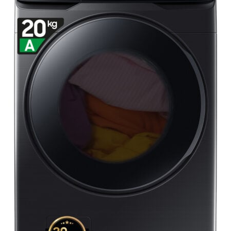 Samsung WF20DG8650BV/U3 wasmachine Voorbelading 20 kg 1000 RPM Zwart