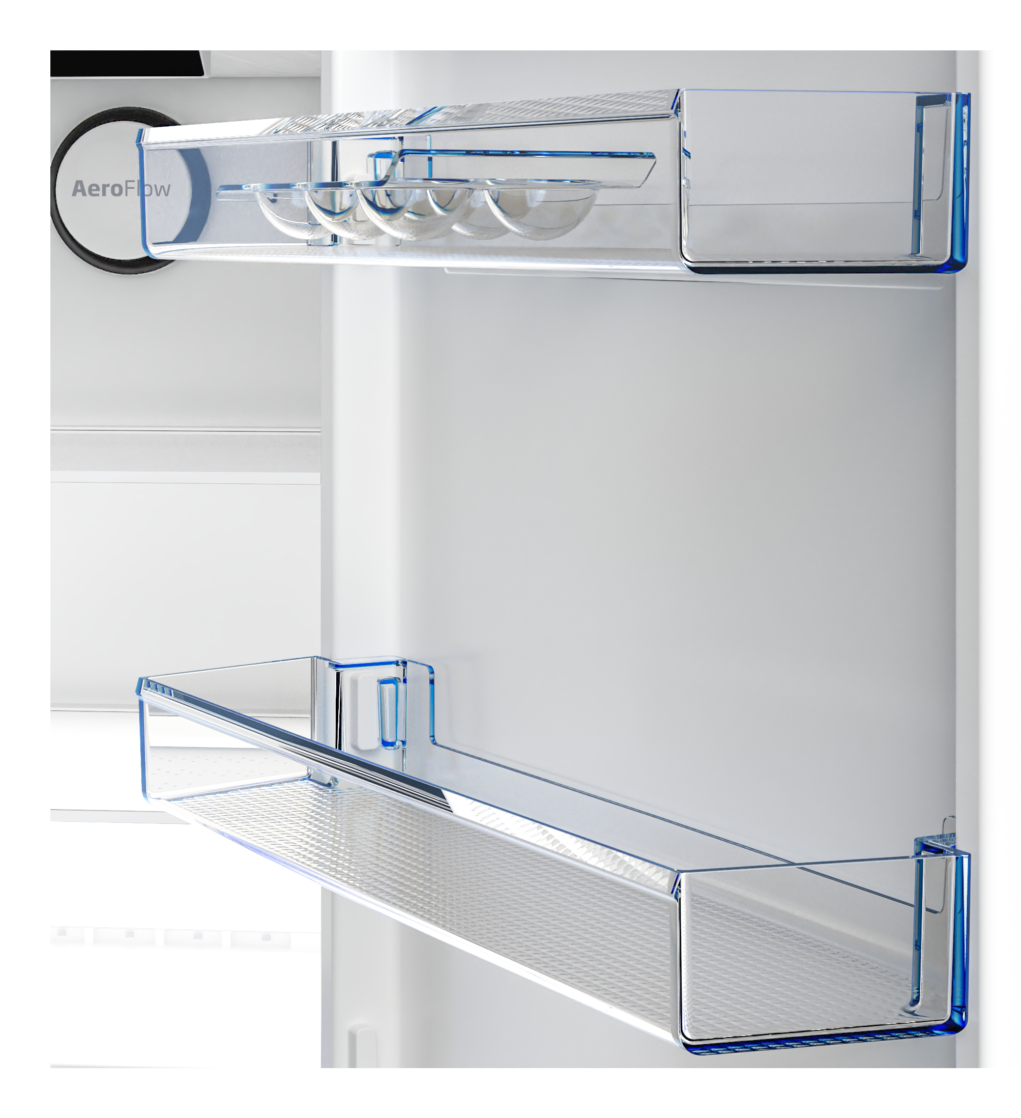 Beko B5RCNE365HG koel-vriescombinatie Vrijstaand 316 l Grijs EWO4333 - Afbeelding 10