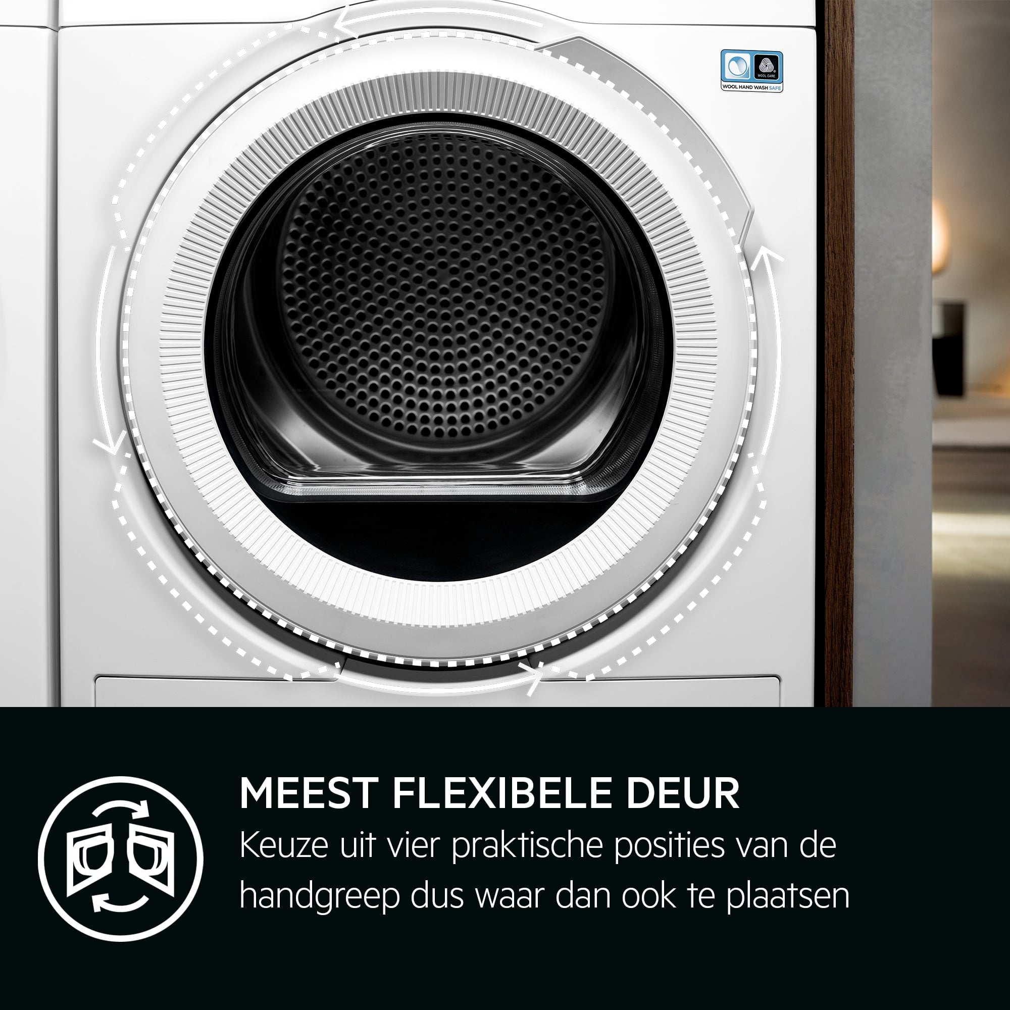 AEG Series 7000 TR73BOCHUM wasdroger Vrijstaand Voorbelading 8 kg Wit - Afbeelding 12