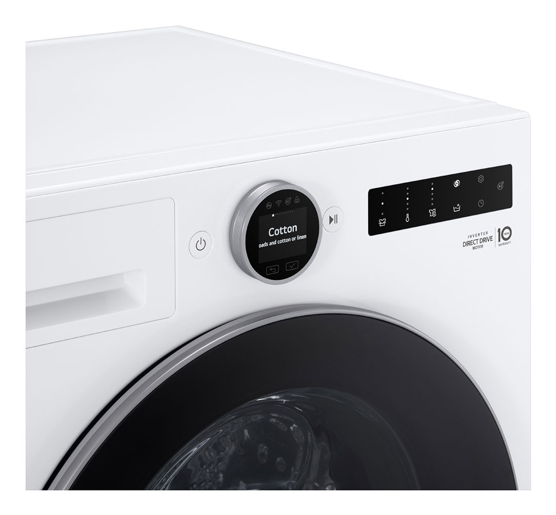 LG F4WX801Y wasmachine Voorbelading 11 kg 1350 RPM Wit - Afbeelding 7