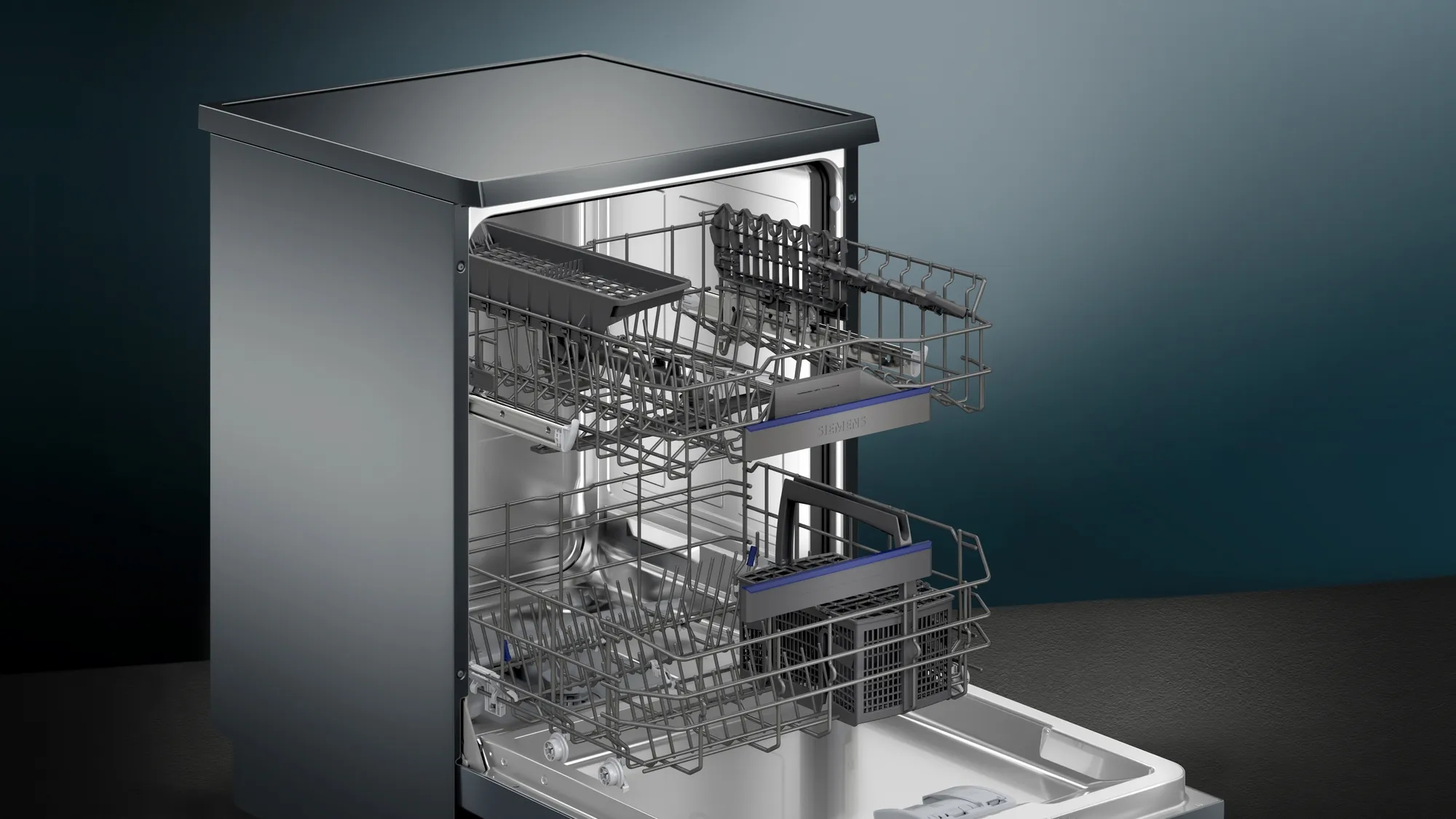 Siemens iQ300 SN23EC03ME vaatwasser Vrijstaand 14 couverts EWO3866 - Afbeelding 5