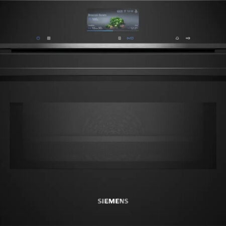 Siemens iQ700 CM776GKB1 oven 45 l 900 W Zwart, Roestvrijstaal