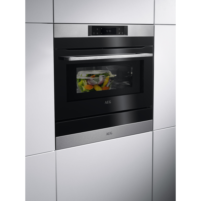 AEG KMK721880M Zwart, Roestvrijstaal Grill-magnetron Ingebouwd 42 l EWO2523WAL - Afbeelding 6