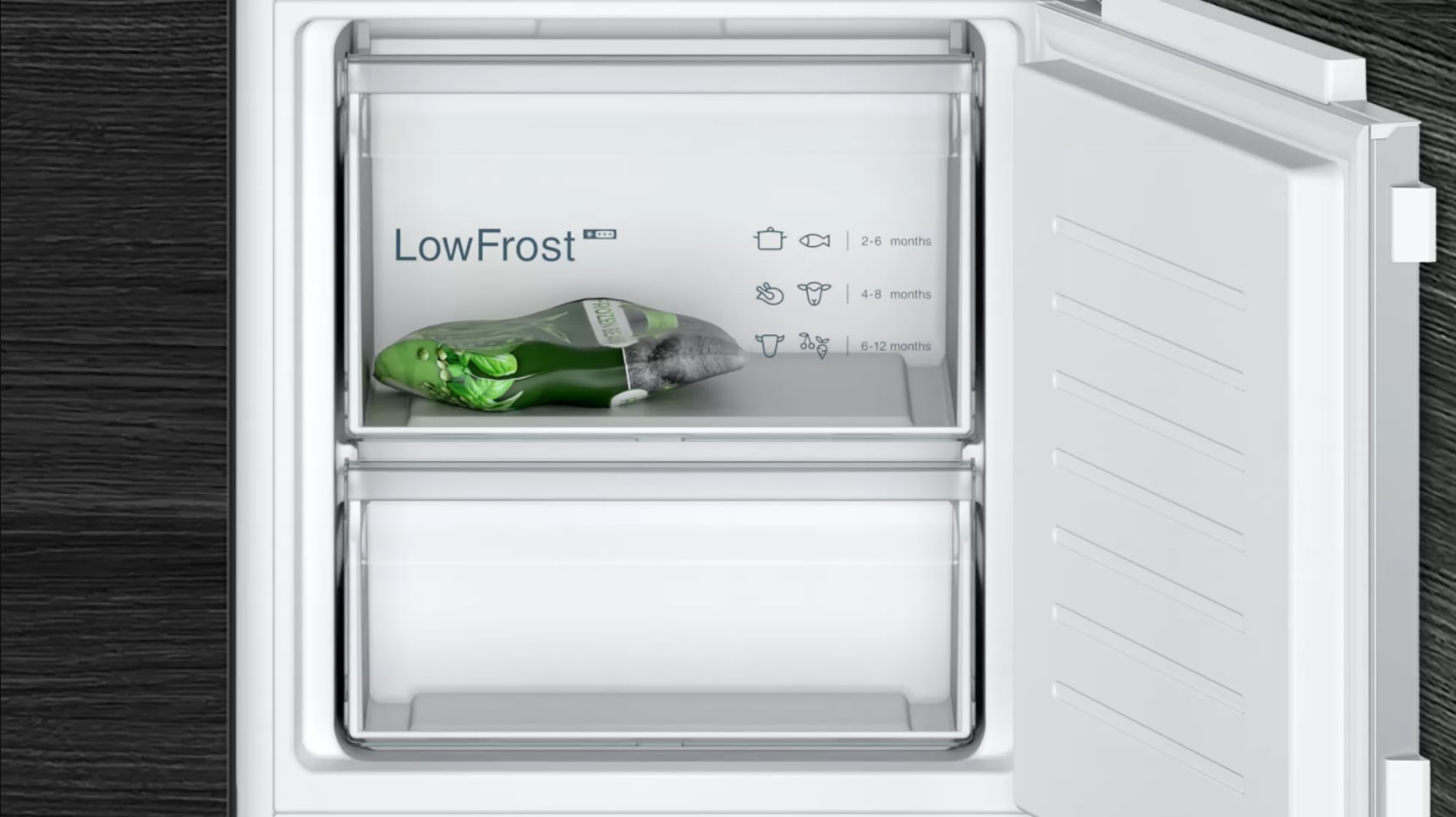Siemens iQ300 KI87VVFE1 koel-vriescombinatie Ingebouwd 270 l Wit DHZ4887 - Afbeelding 8