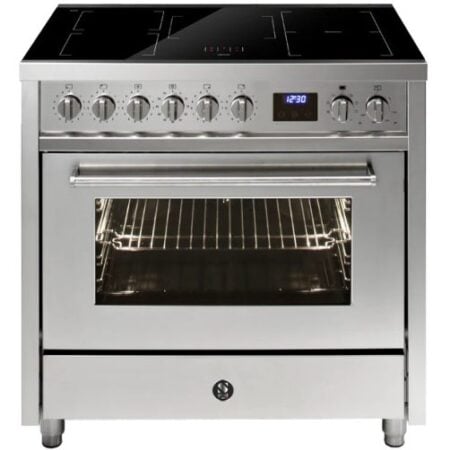 STEEL Enfasi EP9F-5FIW SS inductie fornuis met 5 zones, Roestvrijstaal