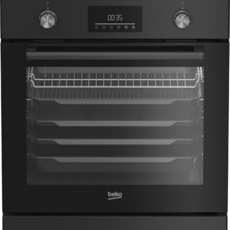 Beko FBMA6930GA Vrijstaand fornuis Electrisch Inductiekookplaat zones Zwart