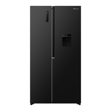 Fridgemaster MS91558DEB amerikaanse koelkast Vrijstaand 541 l Zwart EWO4476