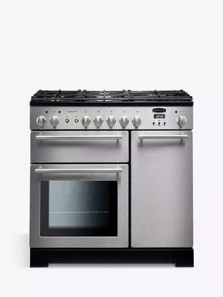 Rangemaster Longstock 90 Duel Fuel Fornuis 90cm Rvs DHZ4011