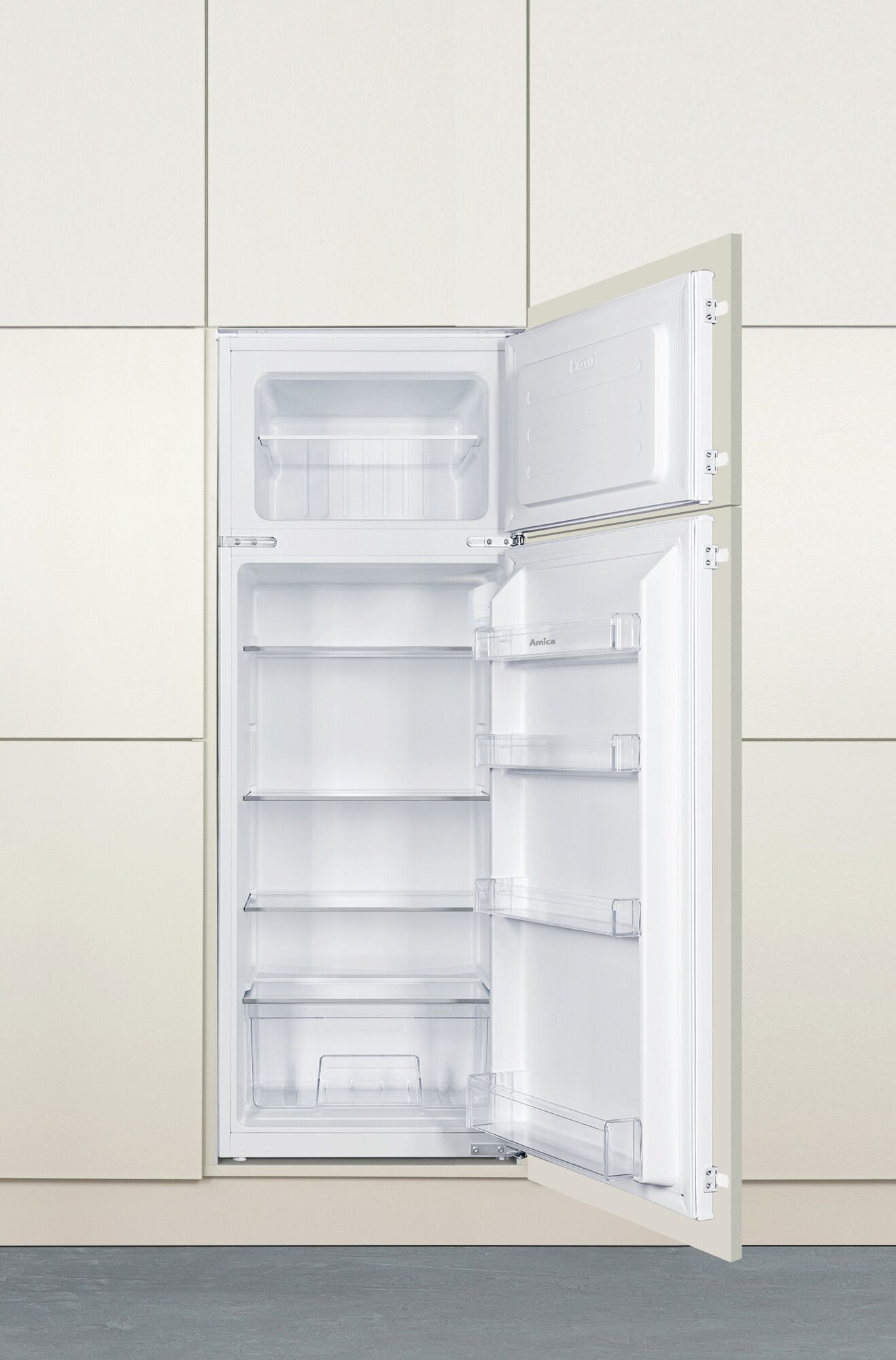 Amica EDTS 374 901 koel-vriescombinatie Ingebouwd 220 l Wit DHZ3907 - Afbeelding 4