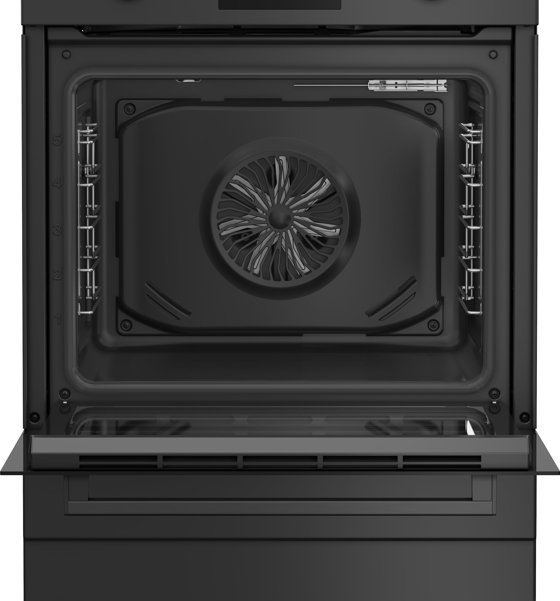 Beko FBMA6930GA Vrijstaand fornuis Electrisch Inductiekookplaat zones Zwart - Afbeelding 6