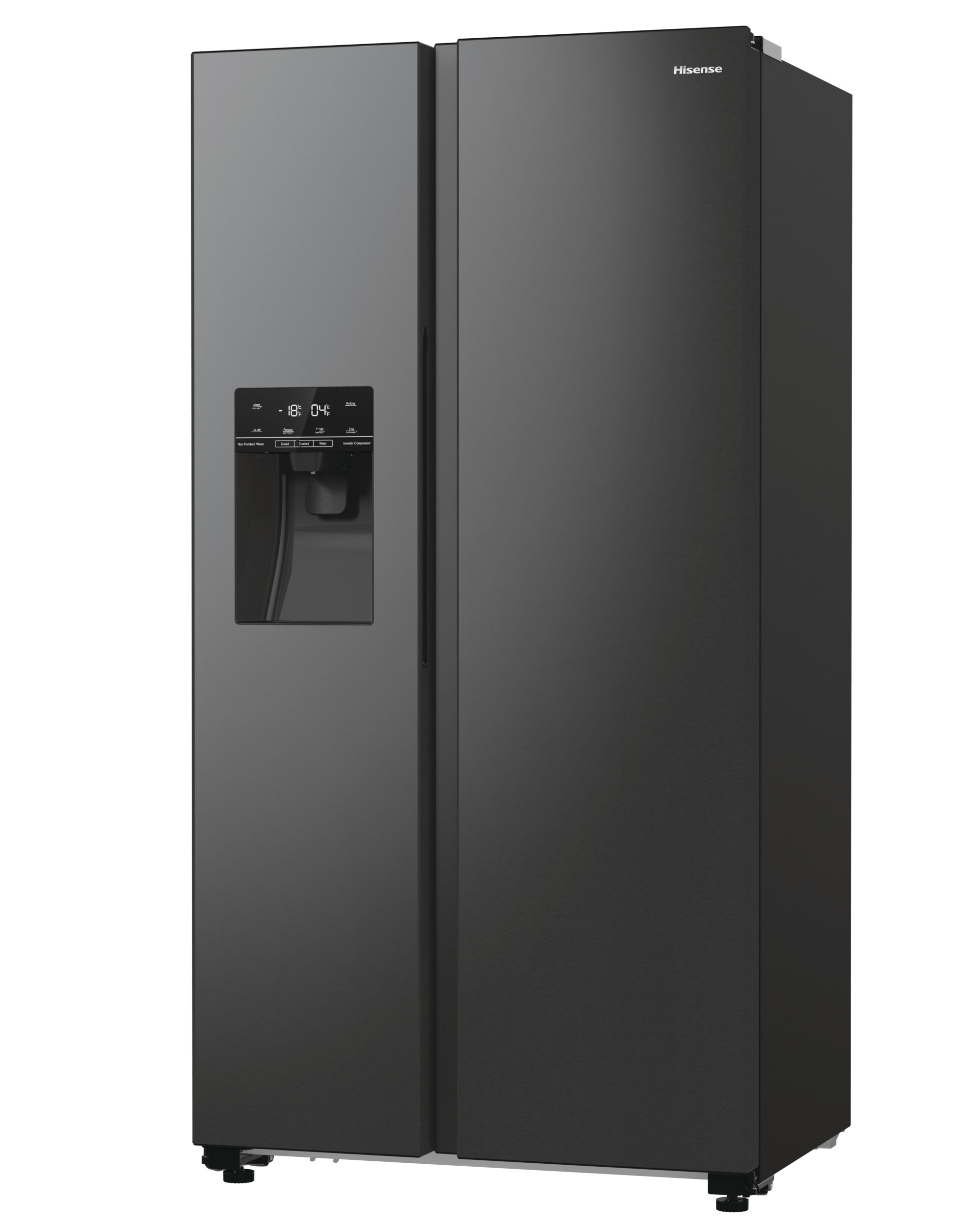 Hisense RS5P535NTFDUK amerikaanse koelkast Vrijstaand 566 l Zwart EWO4492 - Afbeelding 4