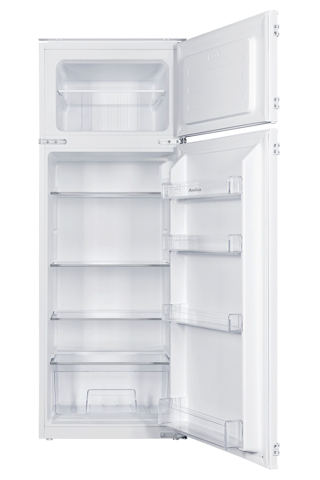 Amica EDTS 374 901 koel-vriescombinatie Ingebouwd 220 l Wit DHZ3907 - Afbeelding 6