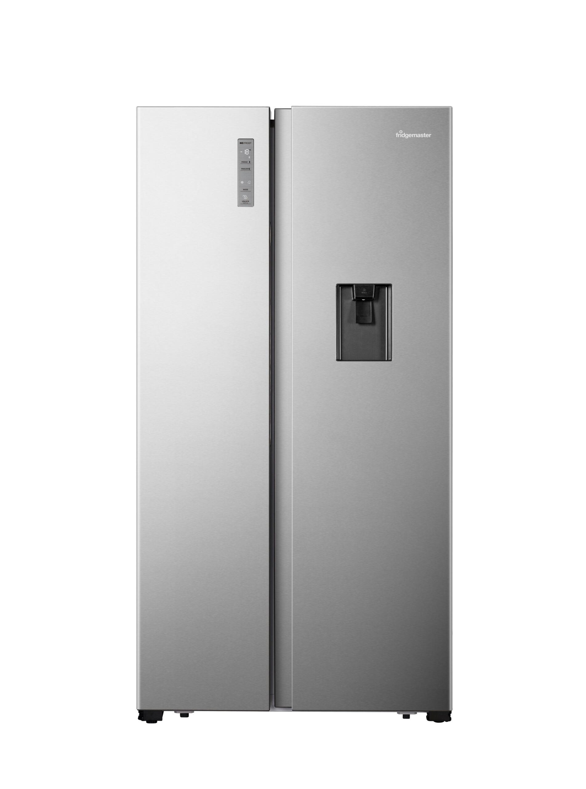Fridgemaster MS91520DES amerikaanse koelkast Vrijstaand 519 l Zilver EWO4475
