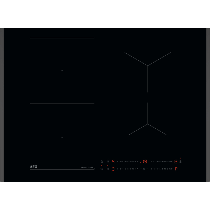AEG TO74IB0BFB Zwart Ingebouwd 71 cm Inductiekookplaat zones 4 zone(s) - Afbeelding 4