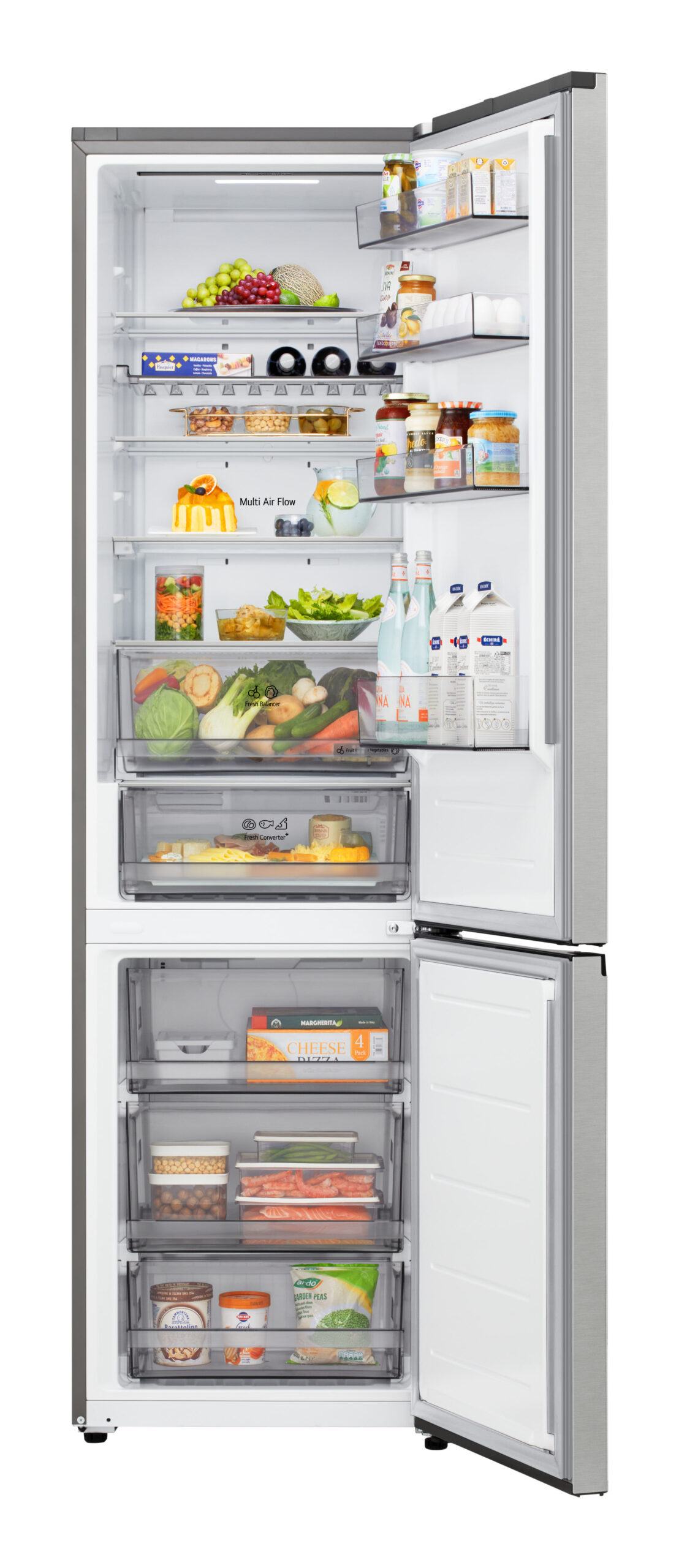 LG GBBS322CPY Vrijstaand 375 l Zilver - Afbeelding 3