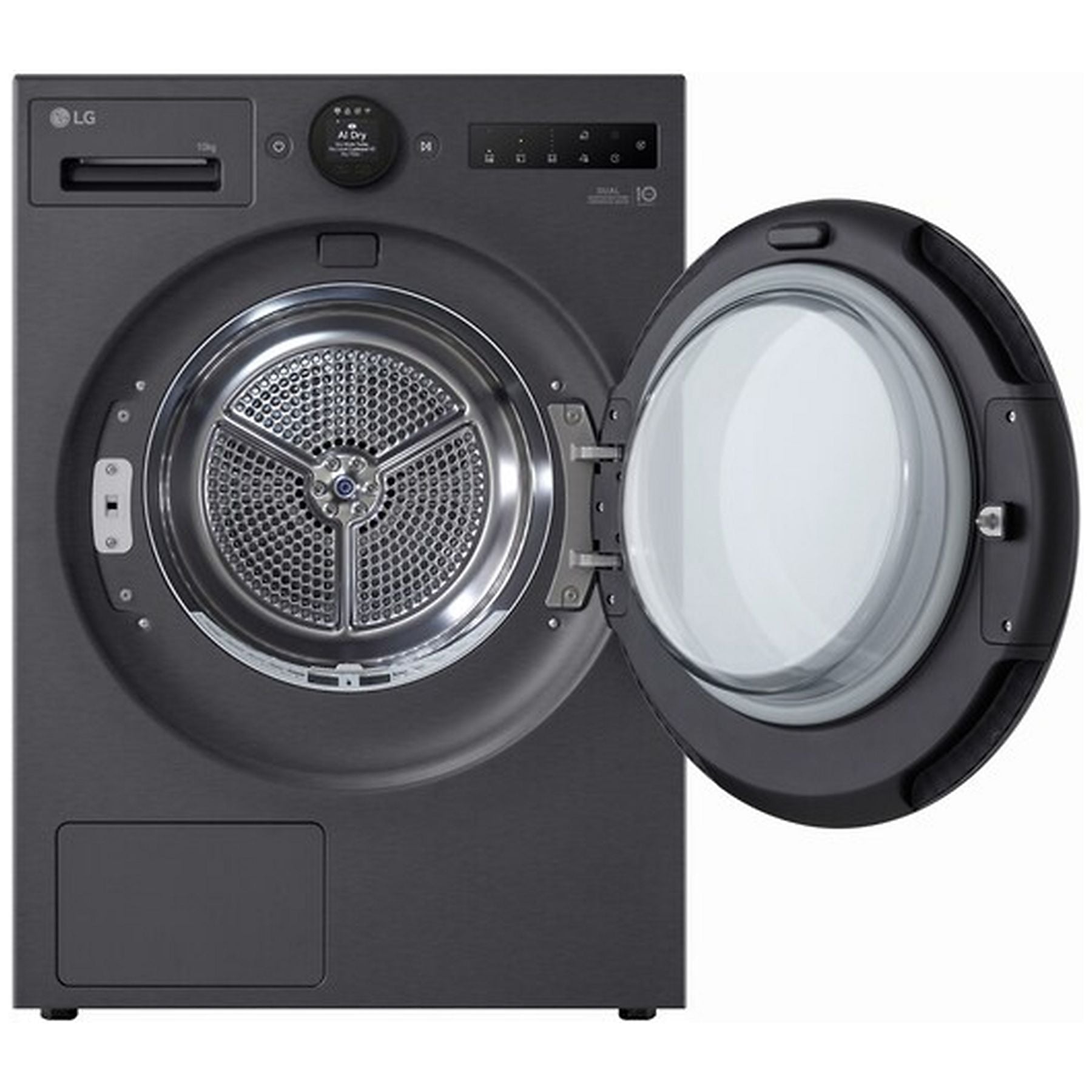 LG RT10X8B - Warmtepompdroger - 10kg - 62 dB - Afbeelding 3