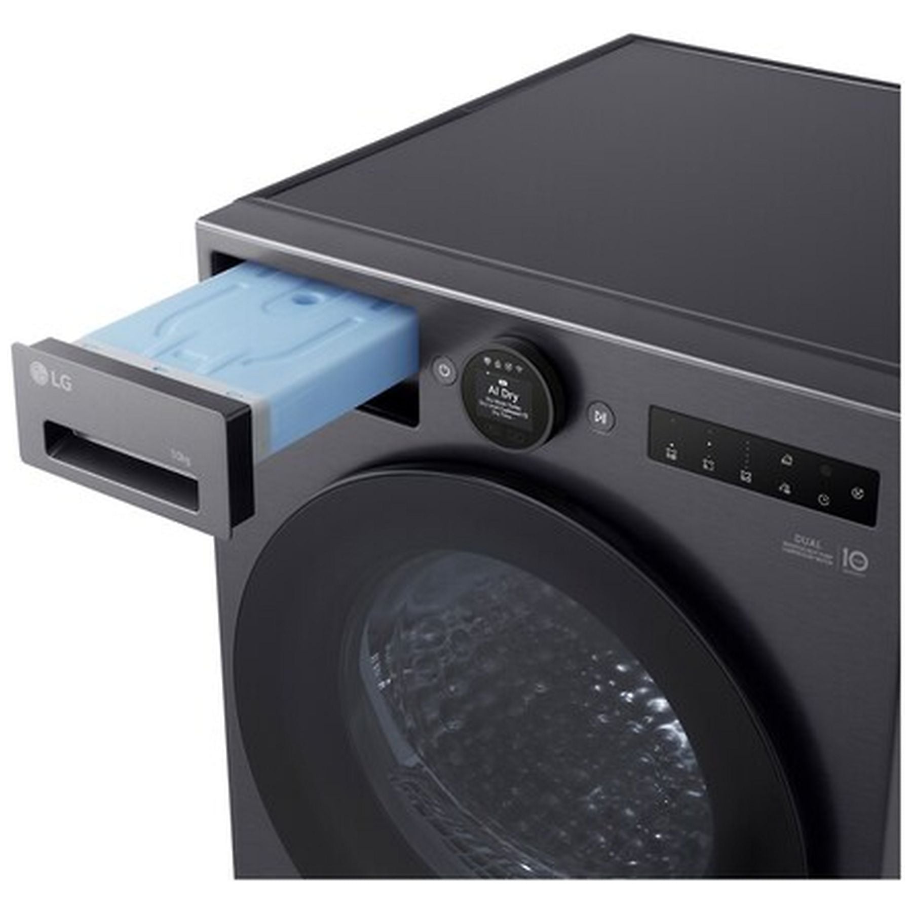LG RT10X8B - Warmtepompdroger - 10kg - 62 dB - Afbeelding 5