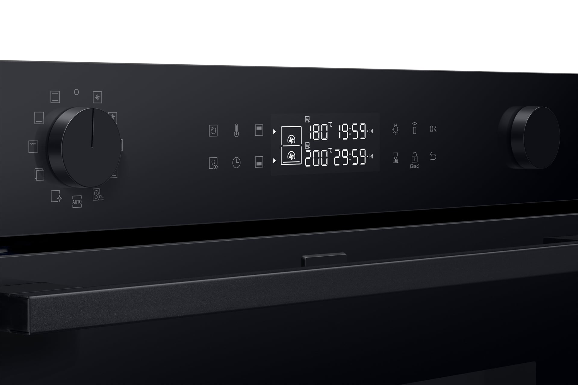 Samsung 76L 60cm Dual Cook Flex™ Oven 4-serie NV7B4540VAK/U1 DHZ18AMA - Afbeelding 14