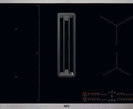 AEG COLI84COXB inductie kookplaat met afzuiging | Hob²Hood