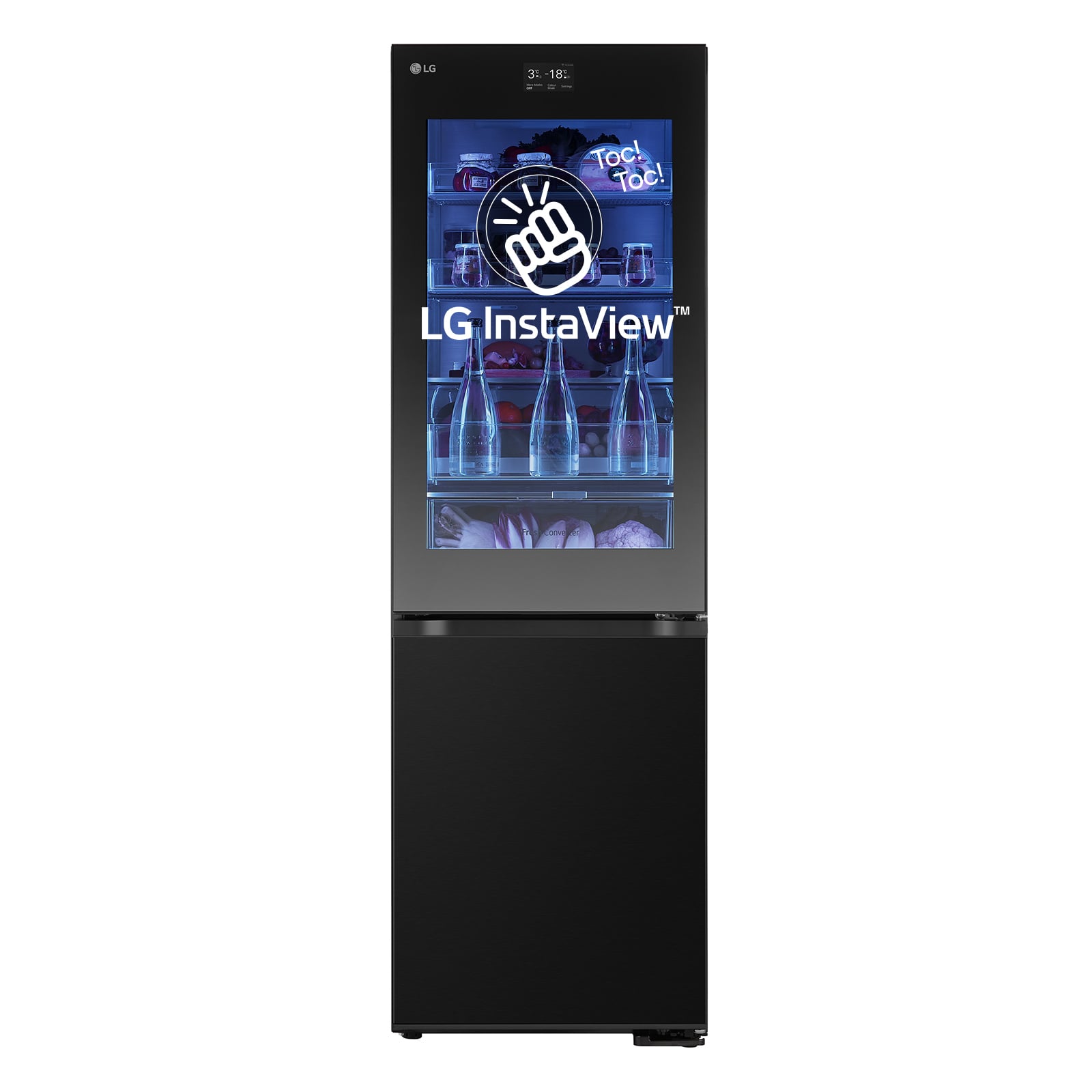 LG GBG7190CEV Vrijstaand 349 l Zwart DHZ4416