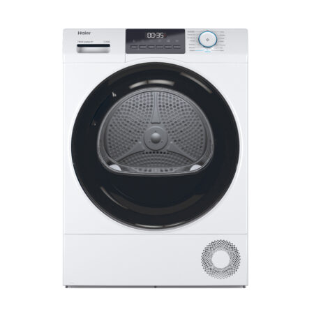 Haier HD80-E929E-DE wasdroger Vrijstaand Voorlader 8 kg Wit DHZ4428