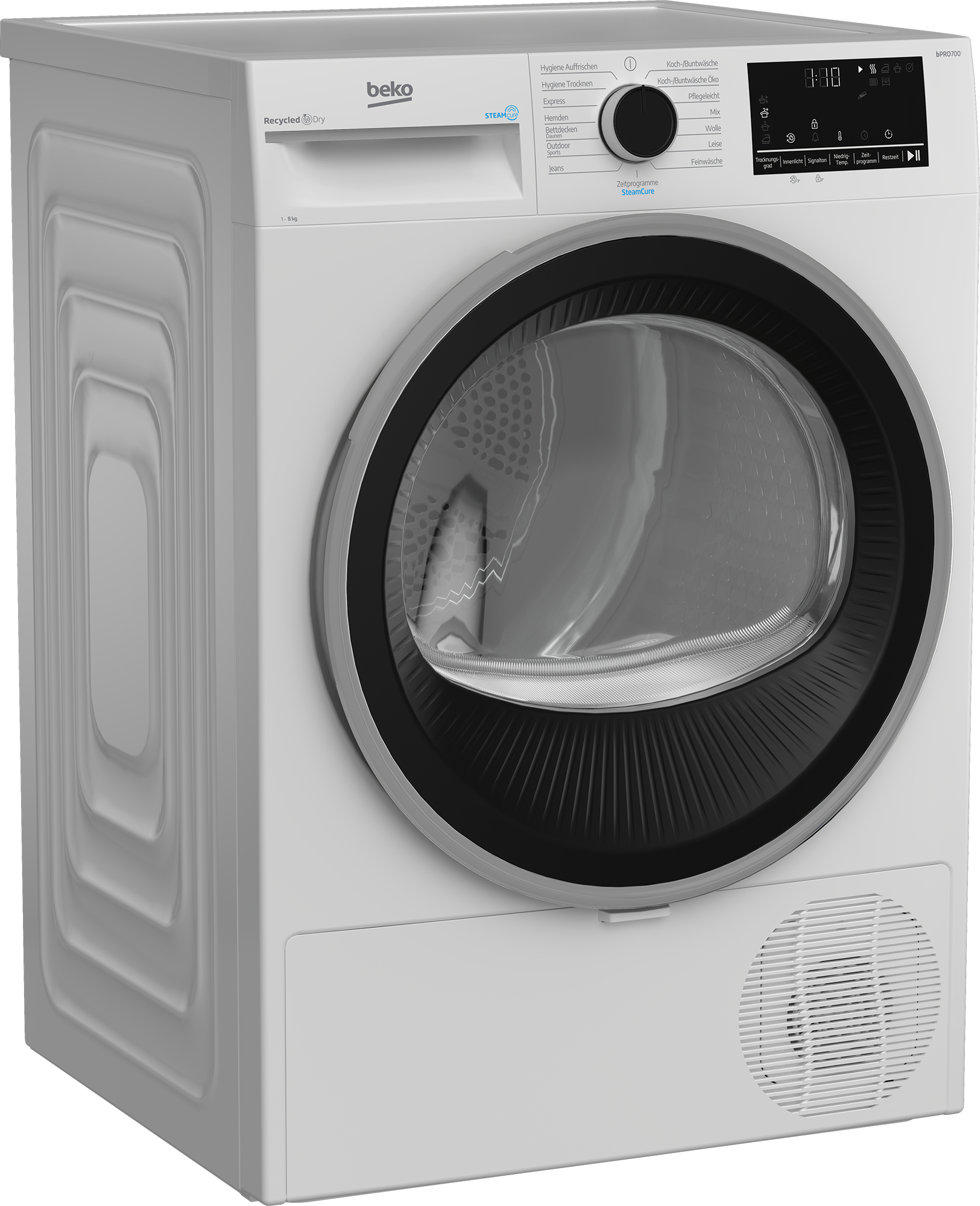 Beko B5T68219 wasdroger Vrijstaand Voorlader 8 kg Wit EWO4251DHZ - Afbeelding 3
