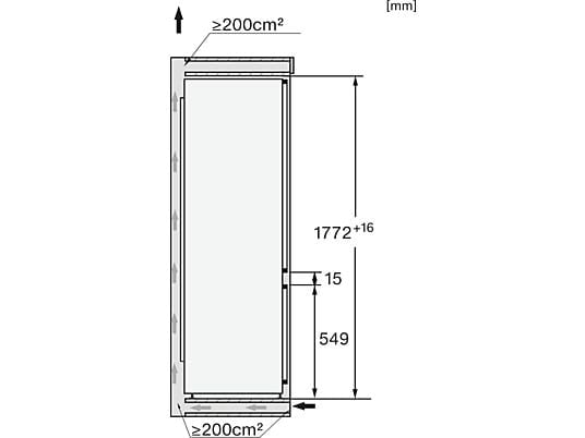 Miele KF 7742 C koel/vries combinatie DHZ4211 - Afbeelding 2