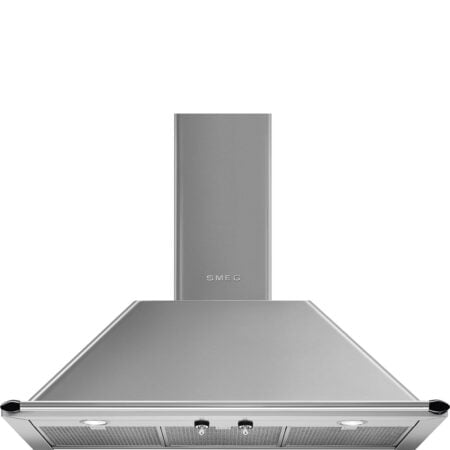 Smeg KTR90XE afzuigkap wand model in rvs met randafzuiging