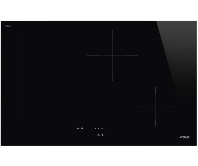 Smeg SIM3844D inbouw inductiekookplaat met 4 zones