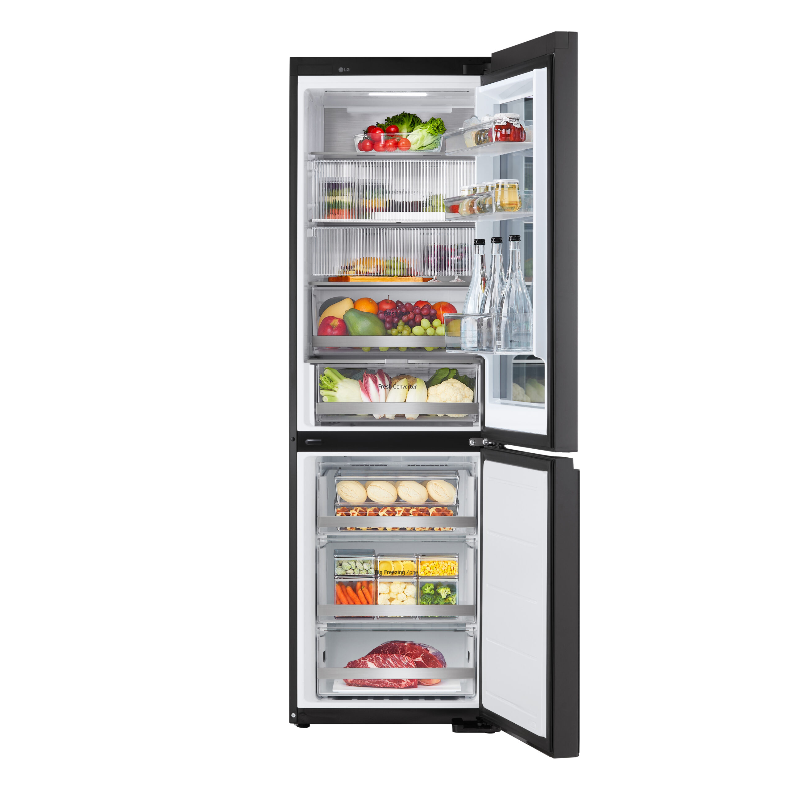 LG GBG7190CEV Vrijstaand 349 l Zwart DHZ4416 - Afbeelding 3