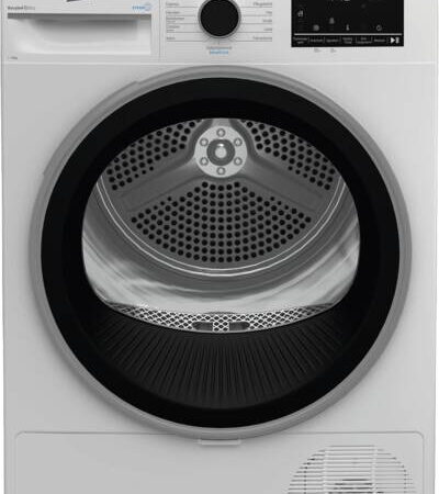 Beko B5T68219 wasdroger Vrijstaand Voorlader 8 kg Wit EWO4251DHZ