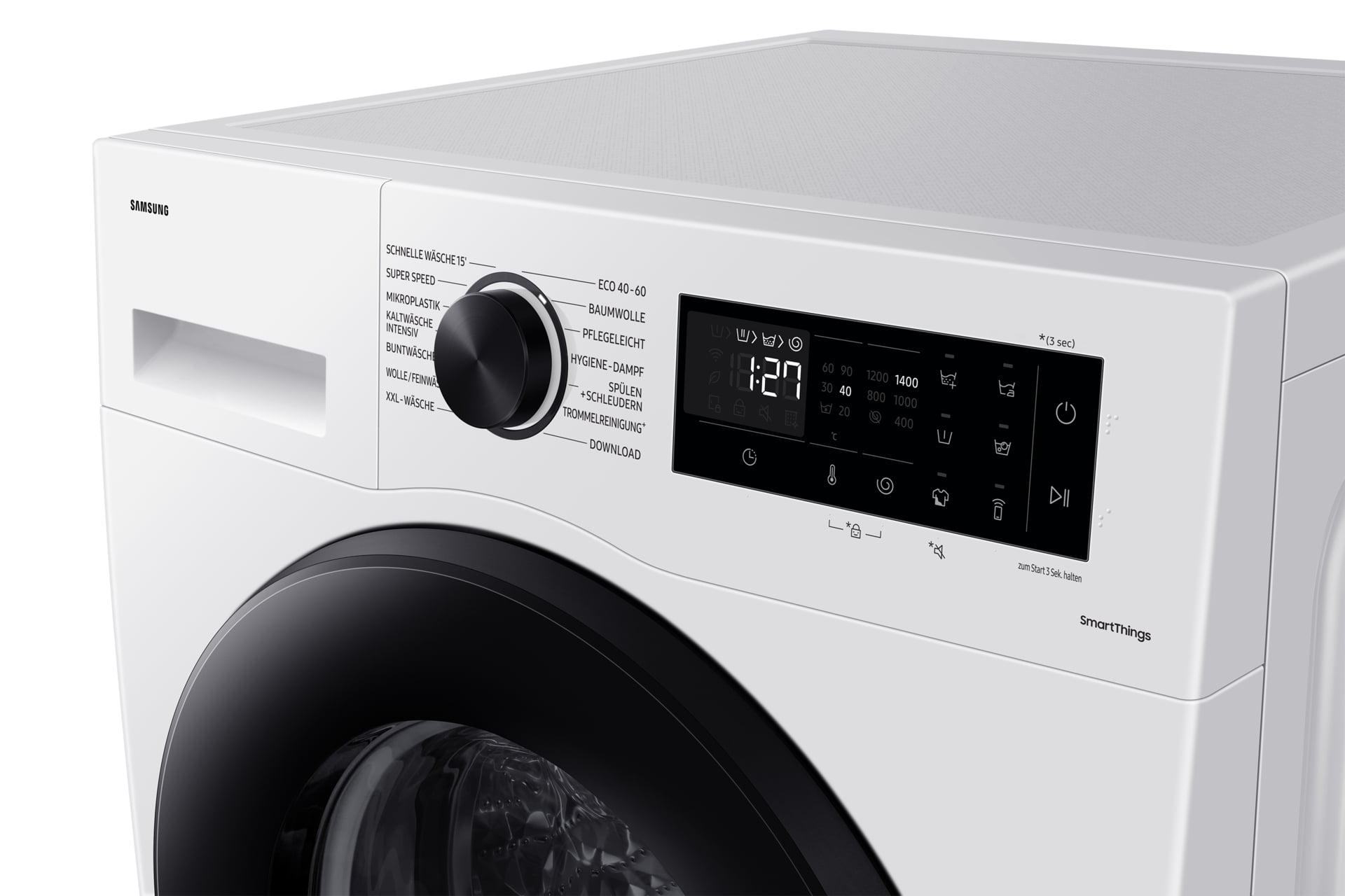 Samsung WW1EDG5B25AE wasmachine Voorlader 11 kg 1400 RPM Wit DHZ4928 - Afbeelding 9