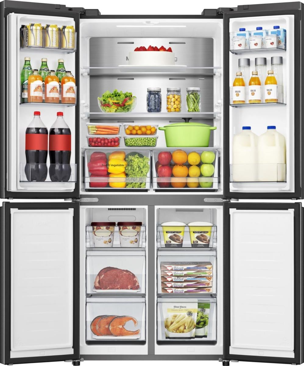 Hisense RQ5P470SAFD amerikaanse koelkast Vrijstaand 483 l Zwart DHZ4637 - Afbeelding 5