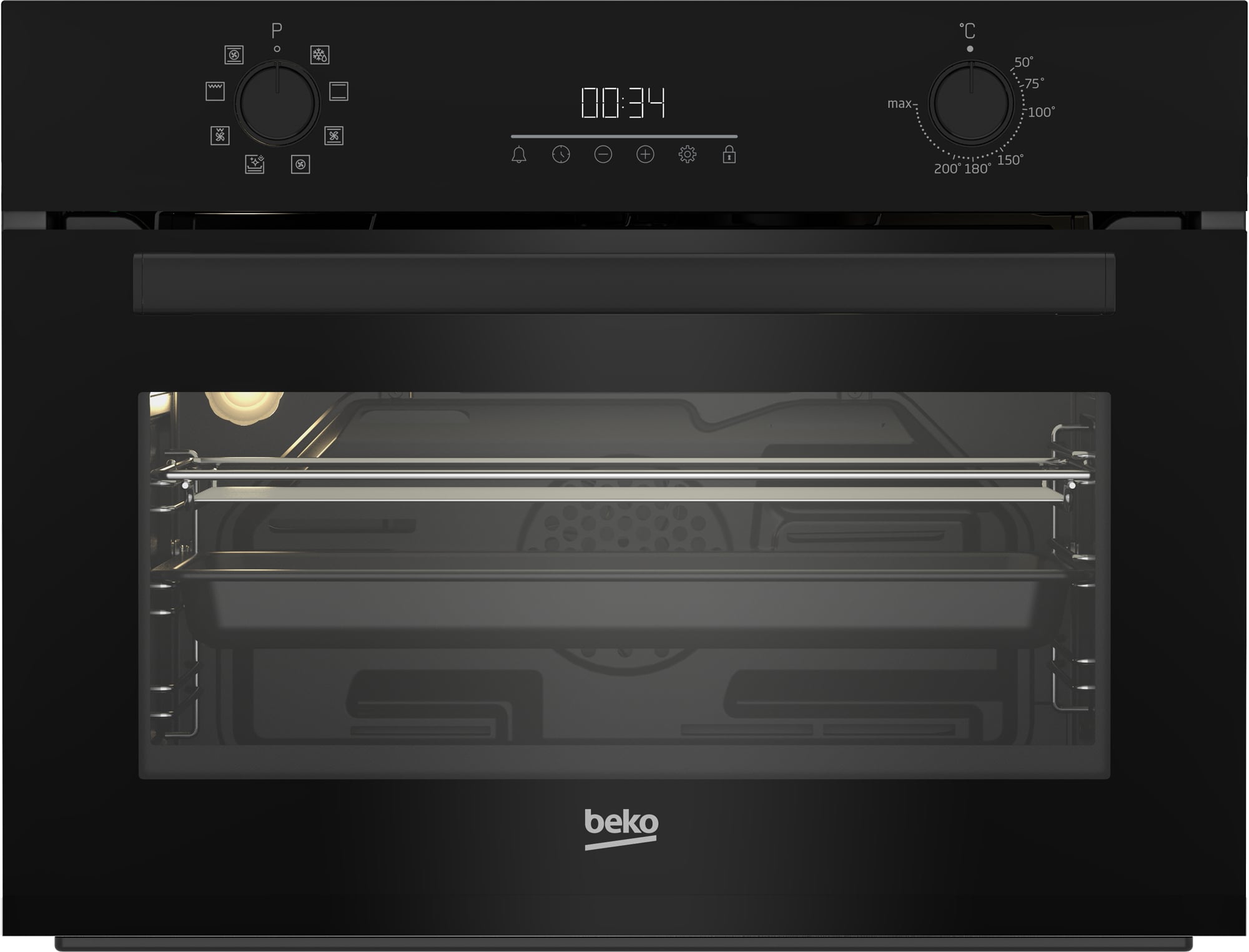 Beko b300 BBCM13300B 48 l 2400 W Zwart EWO4309