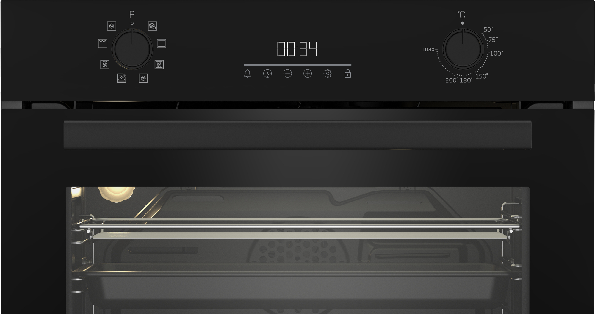 Beko b300 BBCM13300B 48 l 2400 W Zwart EWO4309 - Afbeelding 3