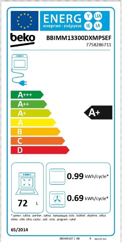 Beko BBIMM13300DXMPSEF EWO4336 - Afbeelding 2