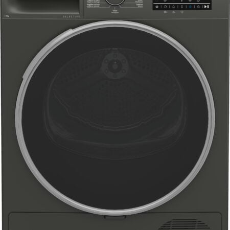 Beko B3T6923M2 wasdroger Vrijstaand Voorlader 9 kg Zwart EWO4322